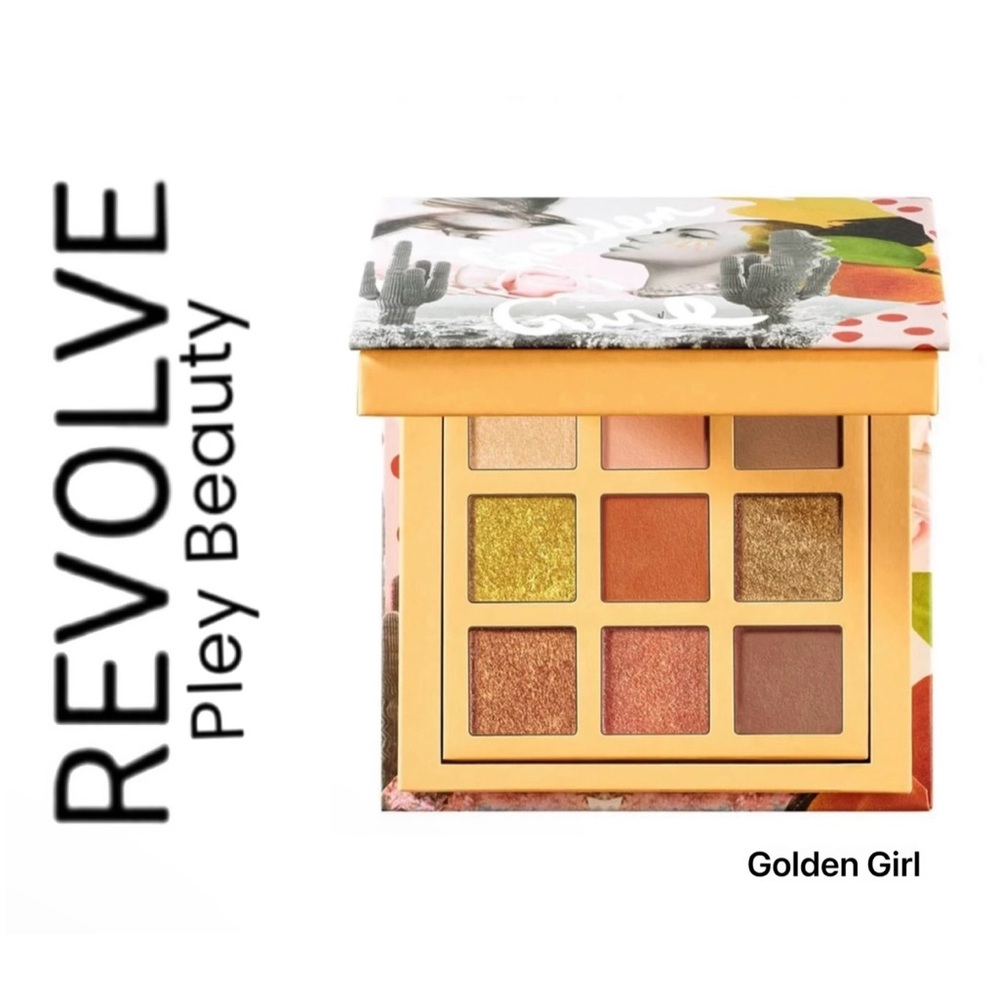 NWT Revolve x Pley Beauty Golden Girl Eyeshadow Palette